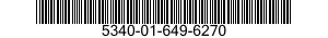 5340-01-649-6270 BAR,LATCH 5340016496270 016496270