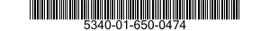5340-01-650-0474 STRIKE,CATCH 5340016500474 016500474