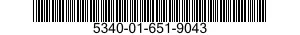 5340-01-651-9043 BRACKET,MOUNTING 5340016519043 016519043