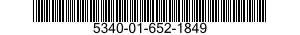 5340-01-652-1849 PLATE,MOUNTING 5340016521849 016521849