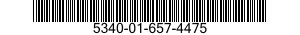 5340-01-657-4475 BRACKET,MOUNTING 5340016574475 016574475