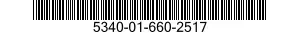 5340-01-660-2517 SLIDE SECTION,DRAWER,EXTENSION 5340016602517 016602517