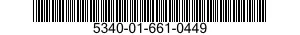 5340-01-661-0449 STOP,TRACK 5340016610449 016610449