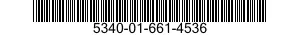5340-01-661-4536 BRACKET,MOUNTING 5340016614536 016614536
