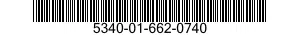 5340-01-662-0740 BRACKET,ANGLE 5340016620740 016620740