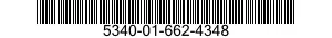 5340-01-662-4348 BRACKET,MOUNTING 5340016624348 016624348