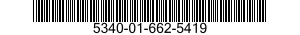 5340-01-662-5419 BRACKET,MOUNTING 5340016625419 016625419