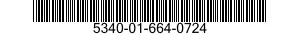 5340-01-664-0724 HANDLE,BOW 5340016640724 016640724