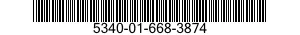 5340-01-668-3874 CLAMP,LOOP 5340016683874 016683874