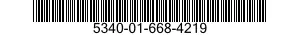 5340-01-668-4219 SLIDE,DRAWER,EXTENSION 5340016684219 016684219