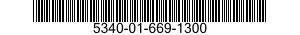 5340-01-669-1300 LOCKING PLATE,NUT AND BOLT 5340016691300 016691300