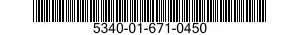 5340-01-671-0450 PLATE,RESILIENT MOUNT 5340016710450 016710450