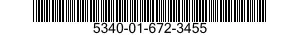 5340-01-672-3455 BRACKET,MOUNTING 5340016723455 016723455