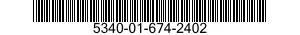 5340-01-674-2402 BRACKET,MULTIPLE ANGLE 5340016742402 016742402