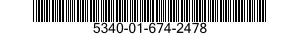 5340-01-674-2478 BRACKET,MULTIPLE ANGLE 5340016742478 016742478