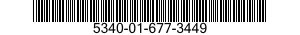 5340-01-677-3449 BRACKET,ANGLE 5340016773449 016773449
