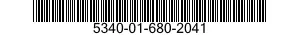 5340-01-680-2041 PLATE,MOUNTING 5340016802041 016802041