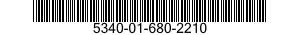 5340-01-680-2210 GROMMET ASSEMBLY 5340016802210 016802210