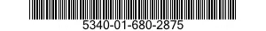 5340-01-680-2875 BRACKET,MOUNTING 5340016802875 016802875