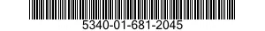 5340-01-681-2045 SLIDING BLOCK 5340016812045 016812045