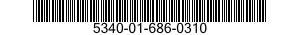 5340-01-686-0310 RETAINER RING,ASSEMBLED NUT 5340016860310 016860310