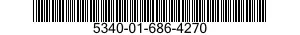5340-01-686-4270 LATCH,MORTISE 5340016864270 016864270