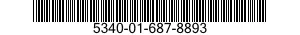 5340-01-687-8893 BRACKET,MOUNTING 5340016878893 016878893
