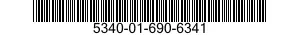 5340-01-690-6341 CLAMP,BLOCK,SECTION 5340016906341 016906341