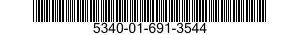 5340-01-691-3544 FRAME,ACCESS HOLE 5340016913544 016913544