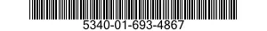 5340-01-693-4867 PLATE,RETAINING,SEAL 5340016934867 016934867