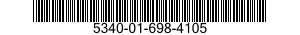 5340-01-698-4105 SLIDE SECTION,DRAWER,EXTENSION 5340016984105 016984105