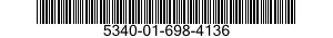 5340-01-698-4136 WIRE CLIP AND PULL 5340016984136 016984136