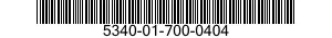 5340-01-700-0404 BRACKET,MOUNTING 5340017000404 017000404