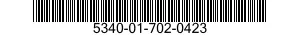 5340-01-702-0423 BRACKET,MOUNTING 5340017020423 017020423