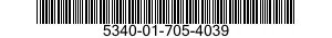 5340-01-705-4039 STANDOFF,THREADED,SNAP-IN 5340017054039 017054039