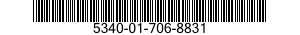 5340-01-706-8831 CLAMP ASSEMBLY,RETAINING 5340017068831 017068831