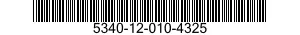 5340-12-010-4325  5340120104325 120104325