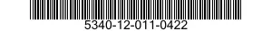 5340-12-011-0422 CLAMP,LOOP 5340120110422 120110422
