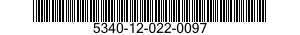 5340-12-022-0097 LEAF,BUTT HINGE 5340120220097 120220097