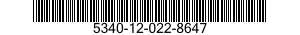 5340-12-022-8647 FLAP HINGE,DIVE 5340120228647 120228647