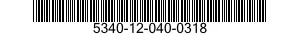 5340-12-040-0318  5340120400318 120400318