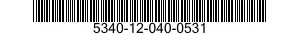 5340-12-040-0531  5340120400531 120400531