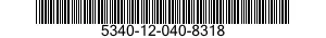 5340-12-040-8318 CLAMP,LOOP 5340120408318 120408318