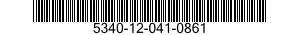 5340-12-041-0861  5340120410861 120410861