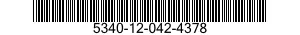 5340-12-042-4378  5340120424378 120424378