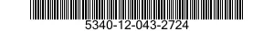 5340-12-043-2724  5340120432724 120432724