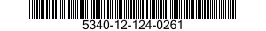 5340-12-124-0261 RING,RETAINING 5340121240261 121240261
