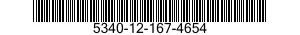 5340-12-167-4654 PLATE,MENDING 5340121674654 121674654