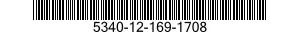 5340-12-169-1708 CLIP,RETAINING 5340121691708 121691708