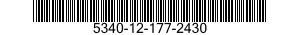 5340-12-177-2430 INSERT,SCREW THREAD 5340121772430 121772430
